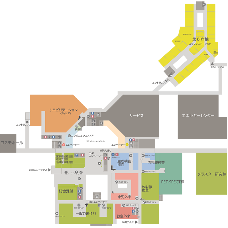 フロアマップ1F