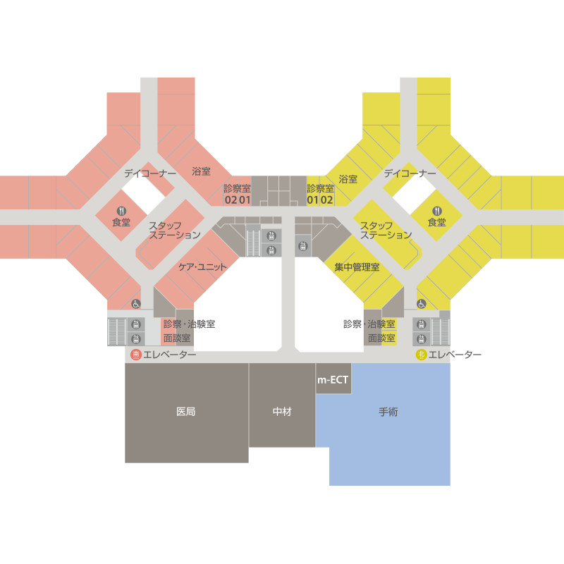 フロアマップ3F