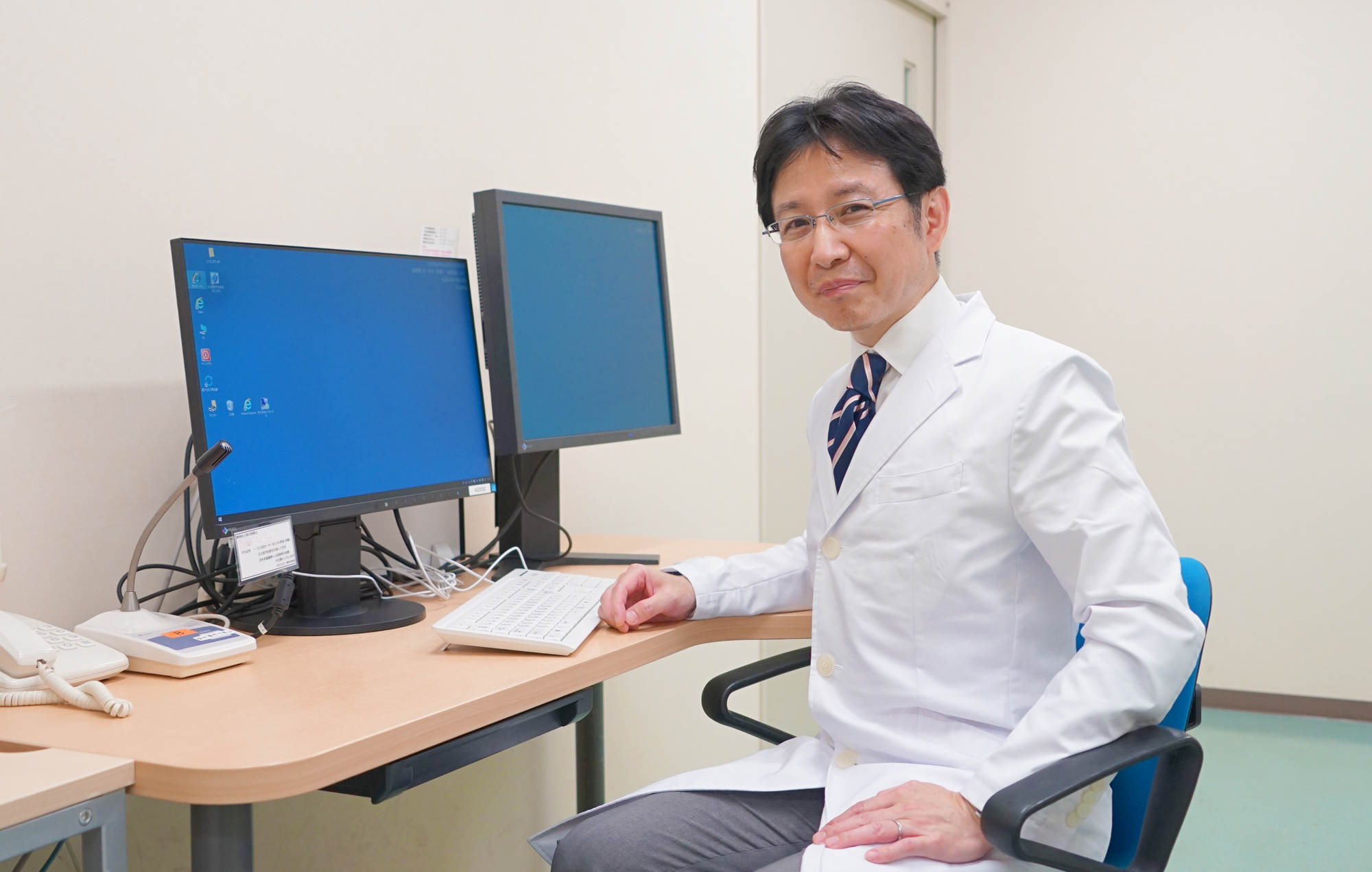 精神診療部長のポートレート